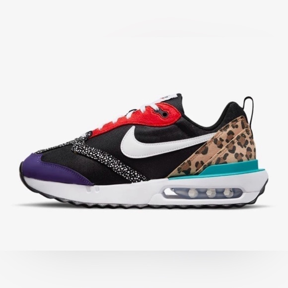 Nike Air Max Dawn SE “Safari” Black/White/Purple/Habanero Red Size 8W Firm price - Picture 8 of 8